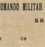 SANTOS (SP). Comando militar da praça de Santos.
