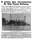 A GRÉVE dos ferroviários da São Paulo Railway. A Razão, São Paulo, p. 10, 3 fev. 1932. Acervo APESP.