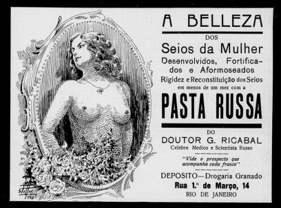 Anúncio na <i>Revista da Semana</i> (edição 00027 de 1917)