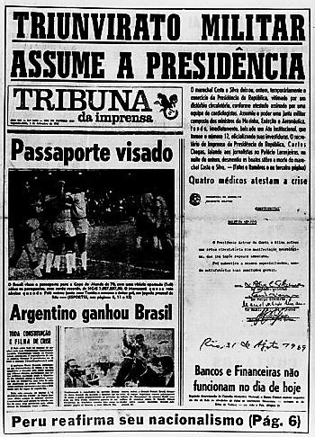 Jornal <i>Tribuna da Imprensa</i> (edição 05888 de 1969)