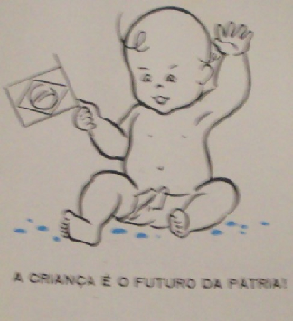 Ilustração presente em um folheto de divulgação da Cruzada Pró-Infância (Cruzada Pró-Infância, 1930a). Ilustração presente em um folheto de divulgação da Cruzada Pró-Infância (Cruzada Pró-Infância, 1930a).
