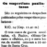 REVOLUÇÃO no Rio. O Comercio de Campinas. Campinas (SP), n.3114, 25nov. 1910. p.2. (APESP).