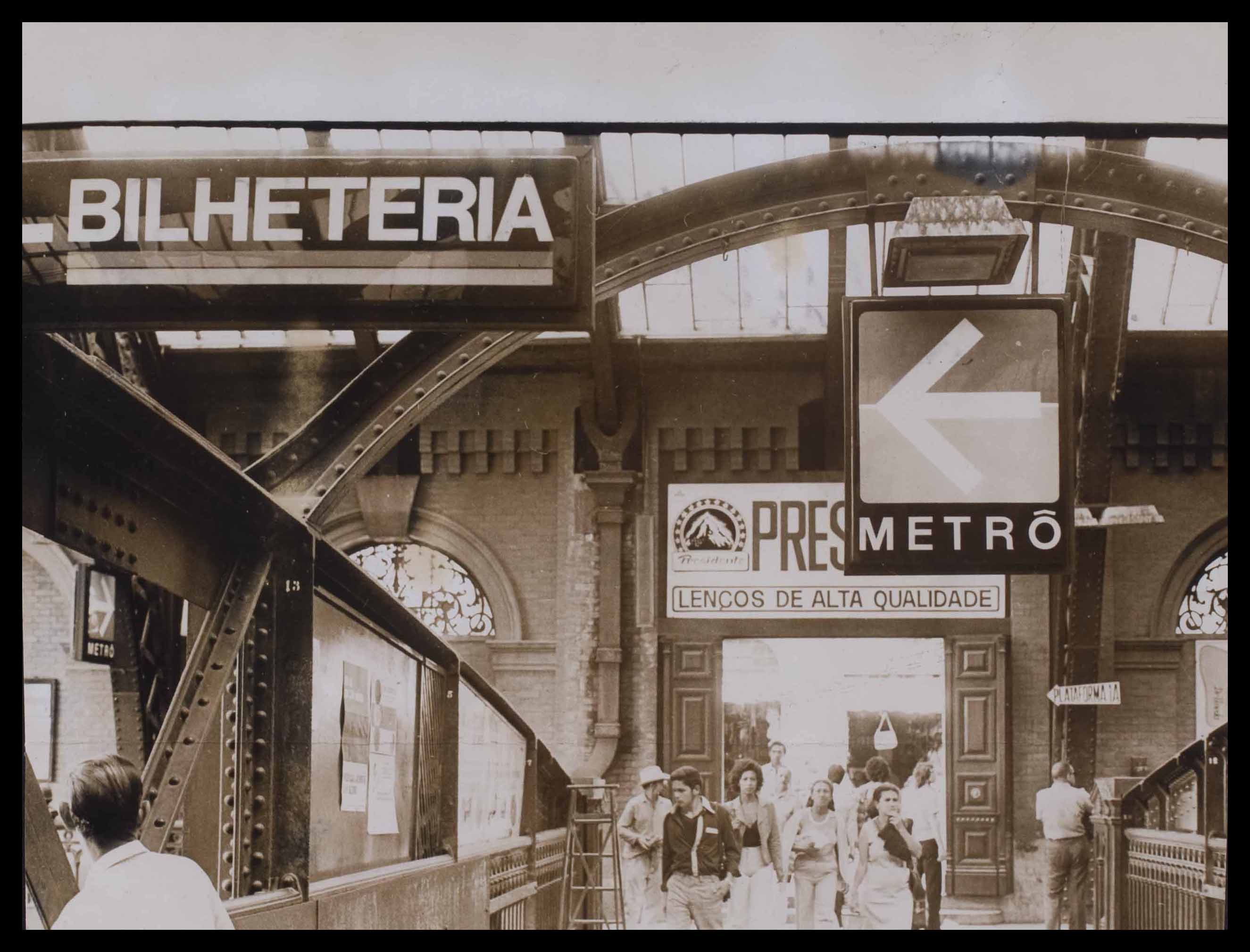Do trem ao metrô e vice-versa, para facilitar a vida dos paulistanos, especialmente os que utilizam os subúrbios.<br />DN 8/1/1976.
