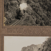 Álbum de fotografias da Estrada de Ferro de Curitiba a Paranaguá, com dedicatória a Fernando Prestes. Curitiba, 1928. APESP. 101.SG6.4.1.1