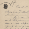 Ofício do Deputado Federal Getúlio Vargas ao Deputado Federal Júlio Prestes. Rio de Janeiro, 1926. APESP. 101.SG10.1.3.11.
