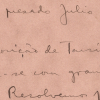 Carta de Oswald de Andrade a Júlio Prestes. Paris, 1928. APESP