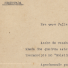 Ofício do Presidente da República, Washington Luís, ao Presidente do Estado de São Paulo, Júlio Prestes. Petrópolis, 1929. APESP