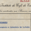 Balancetes do Instituto do Café do Estado de São Paulo, 1930. APESP