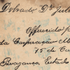 Partitura do dobrado Dr. Júlio Prestes. Bragança, 1927. APESP
