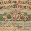 Diploma de sócio-benemérito da Associação de Assistência aos Tuberculosos Proletários a Júlio Prestes. Belo Horizonte, 1930.APESP