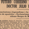 Notícia do jornal La Razón, Argentina, 1930. APESP. 101.SG7.1.14.11(4)