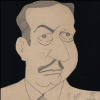 Caricatura de Júlio Prestes, 1932. APESP
