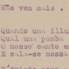 Poema Não vem mais…, de Júlio Prestes. Itapetininga, 1900. APESP. 101.SG2.1.5.4