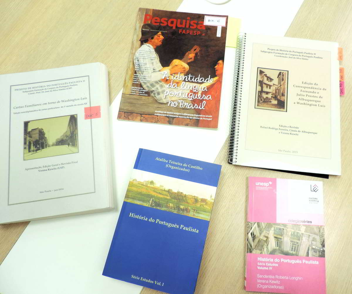 Edições e publicações relacionadas ao Projeto de História do Português Paulista
