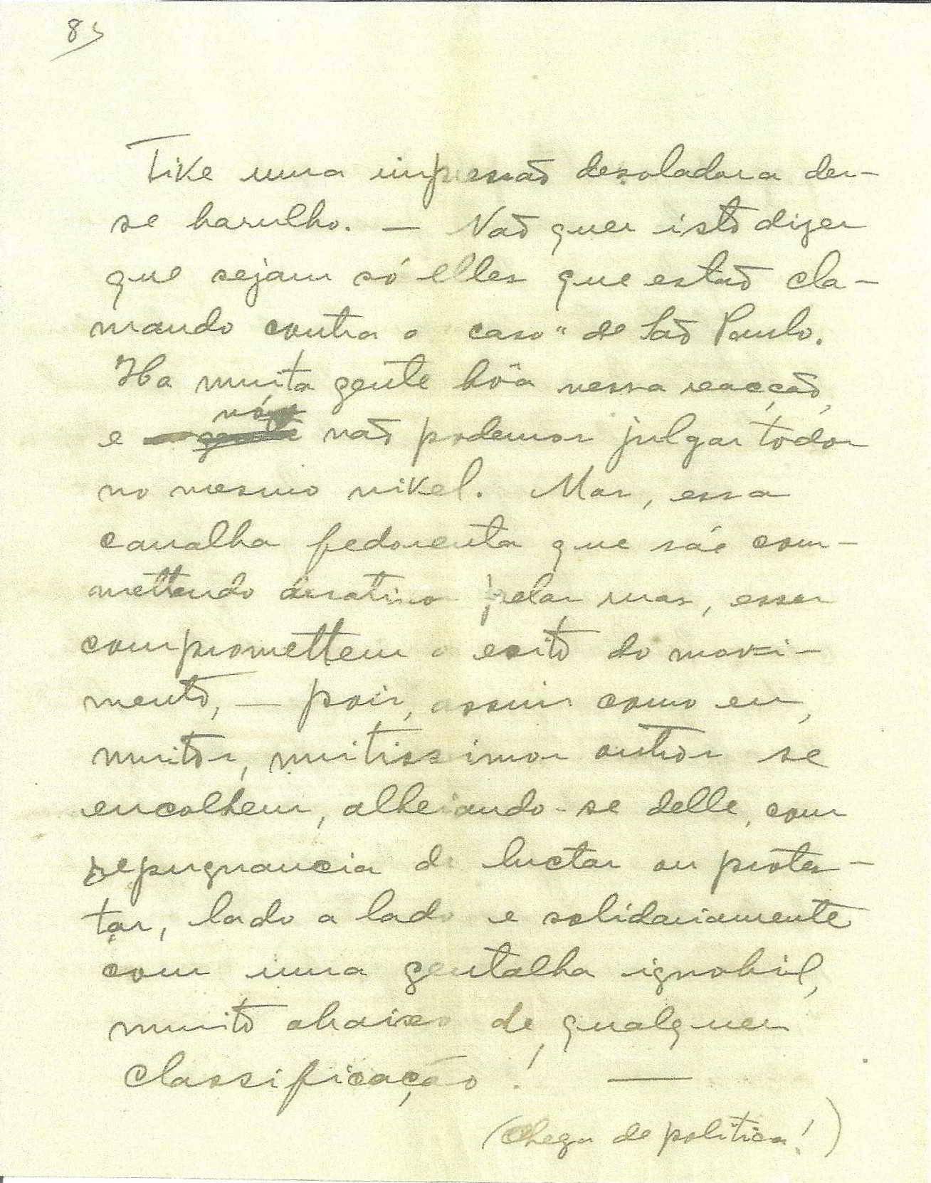 Folha 8 da carta