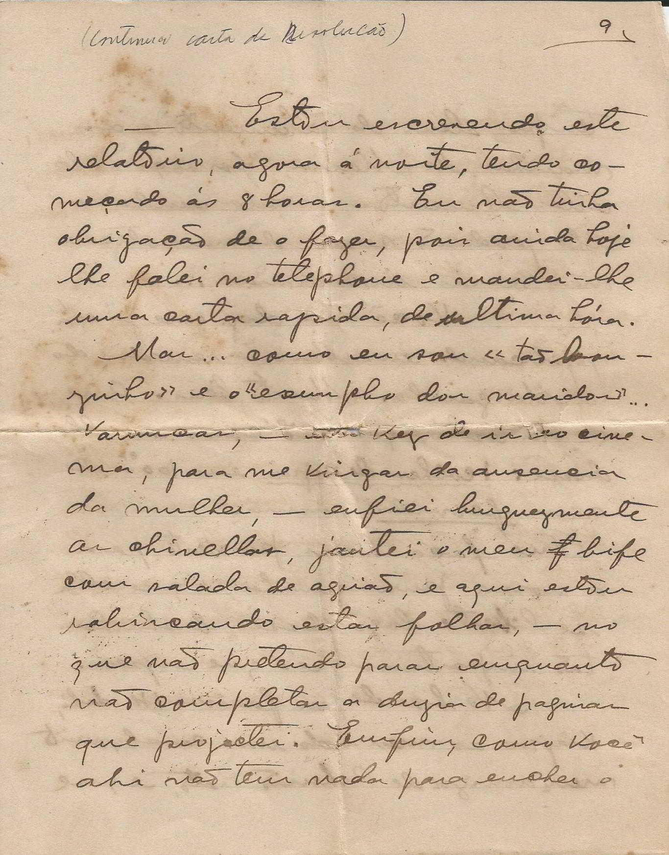 Folha 9 da carta