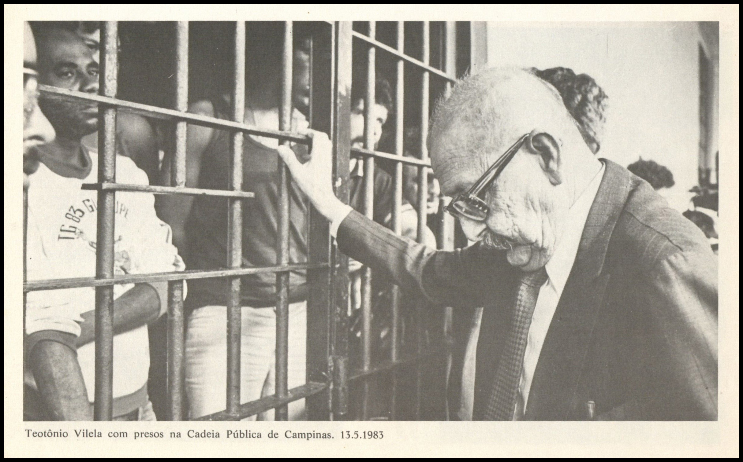 Foto extraída do livro Democracia X Violência: Reflexões Para a Constituinte -1986 -Editora Paz e Terra Política