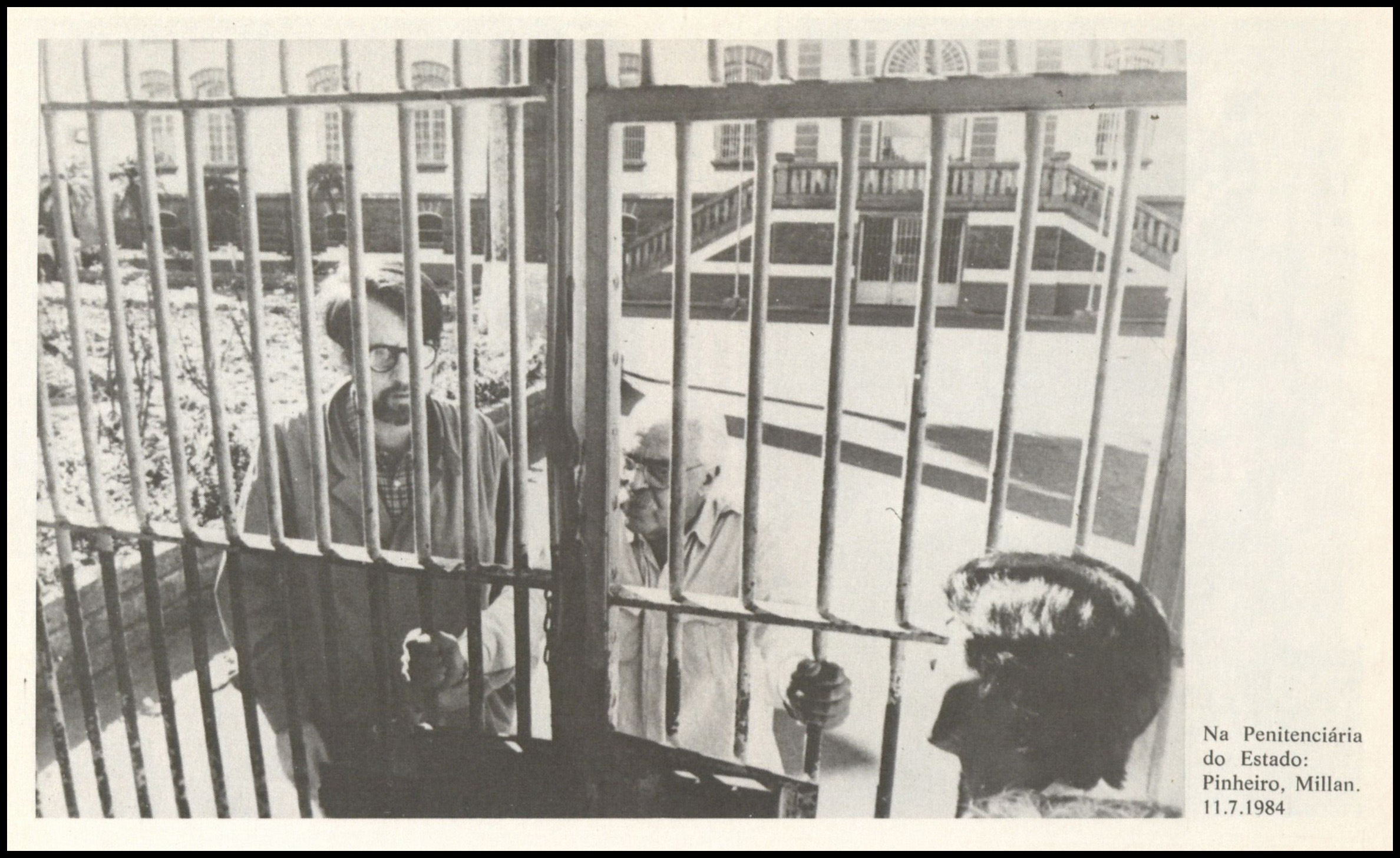 Foto extraída do livro Democracia X Violência: Reflexões Para a Constituinte -1986 -Editora Paz e Terra Política