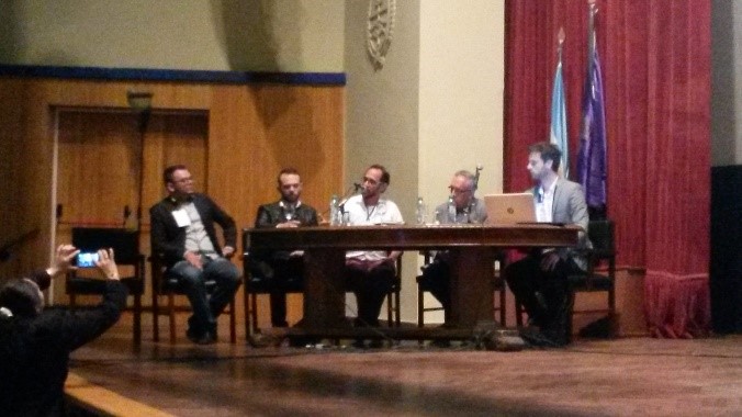 Figura 6: Apresentação de palestra no dia 28/9
