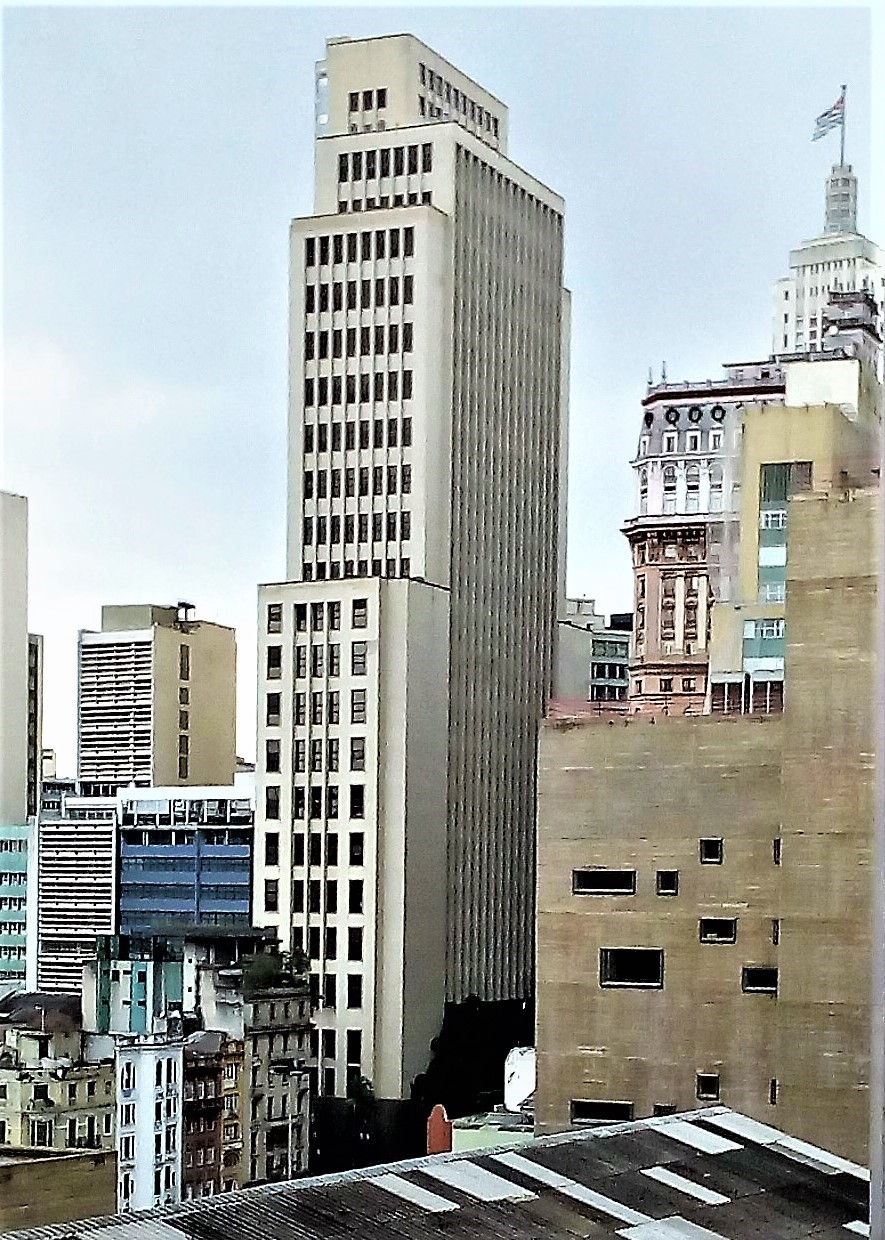 Figura 1: Vista parcial da Avenida São João e da Rua Libero Badaró