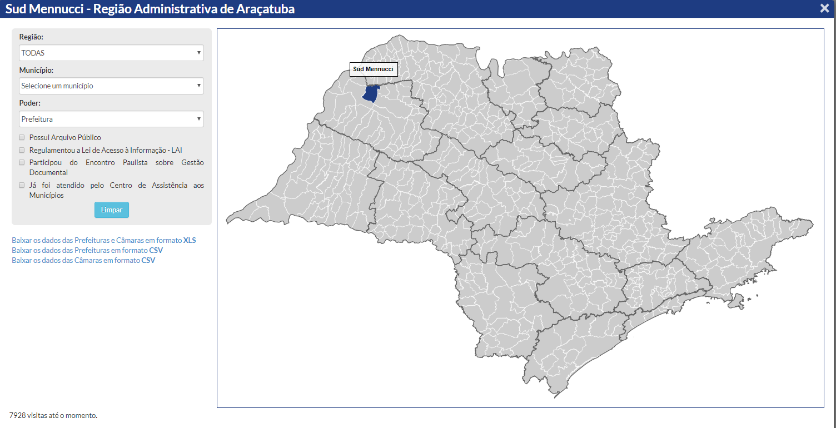 Mapa Paulista Mapa Paulista