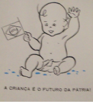 Ilustração presente em um folheto de divulgação da Cruzada Pró-Infância (Cruzada Pró-Infância, 1930a).