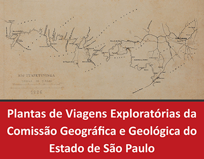 Plantas de Viagens Exploratórias da Comissão Geográfica e Geológica do Estado De São Paulo